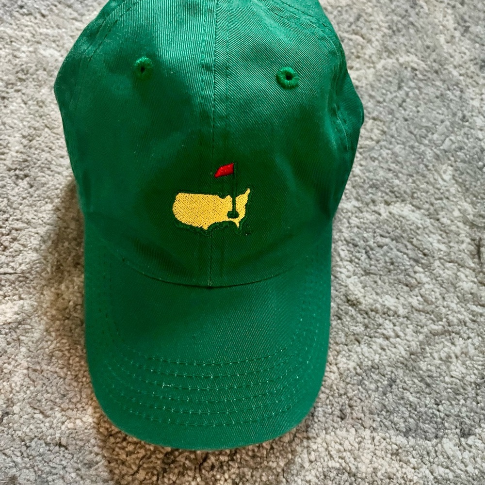 Green Golf Cap with Yellow Logo
